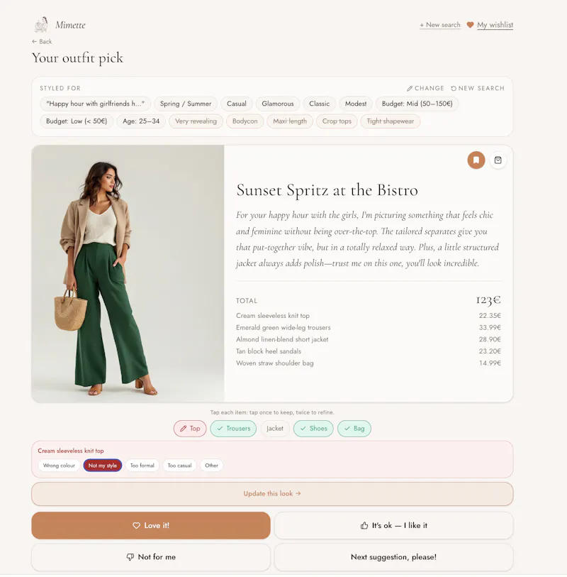 Mimette screenshot 13