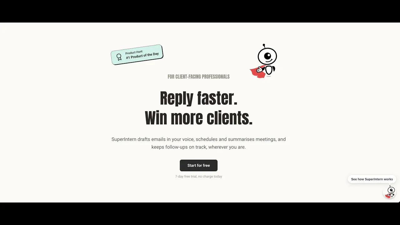 SuperIntern screenshot 1