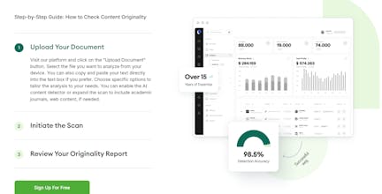 OriginalityReport: AI & Plagiarism Check gallery image