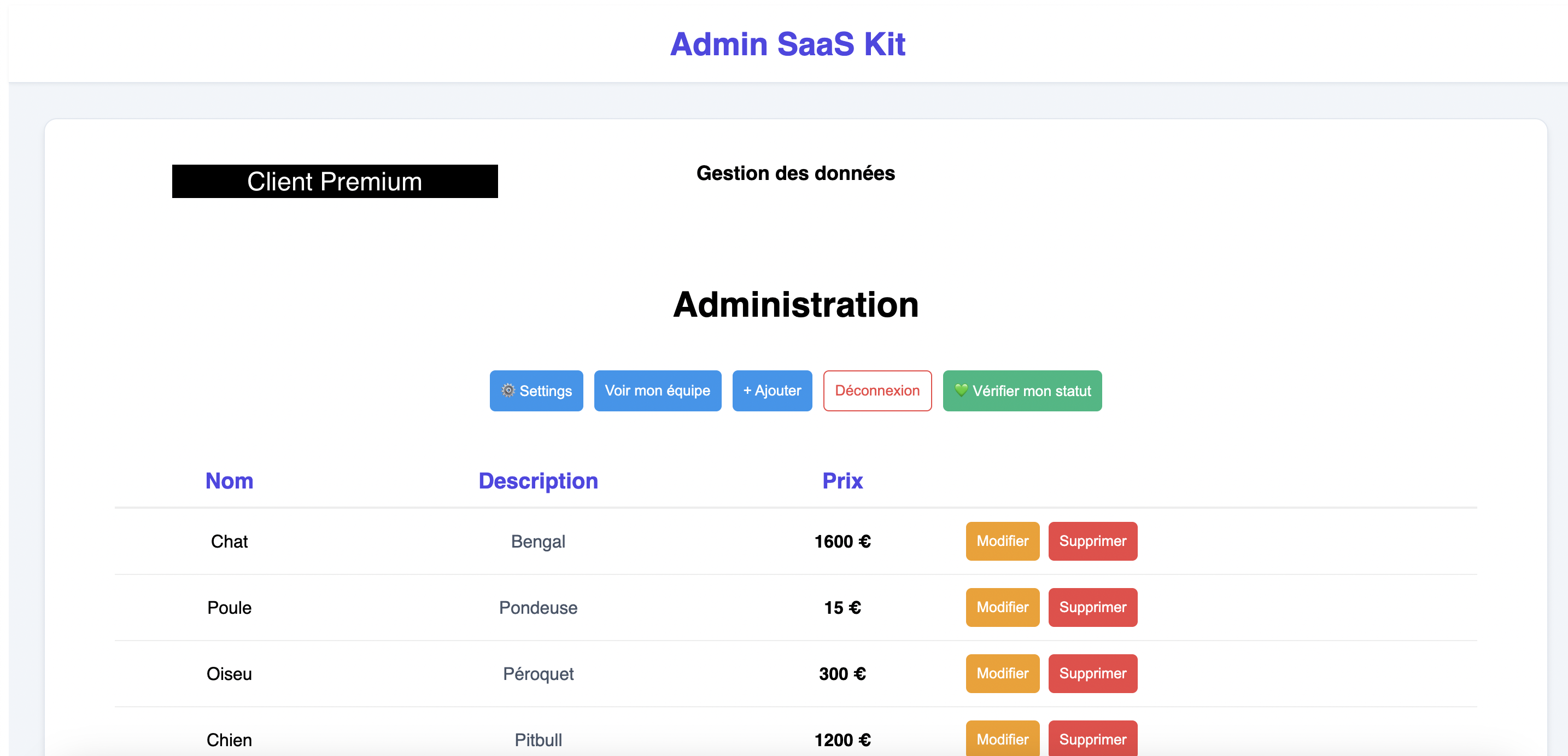 AdminCraft Backend V2 gallery image
