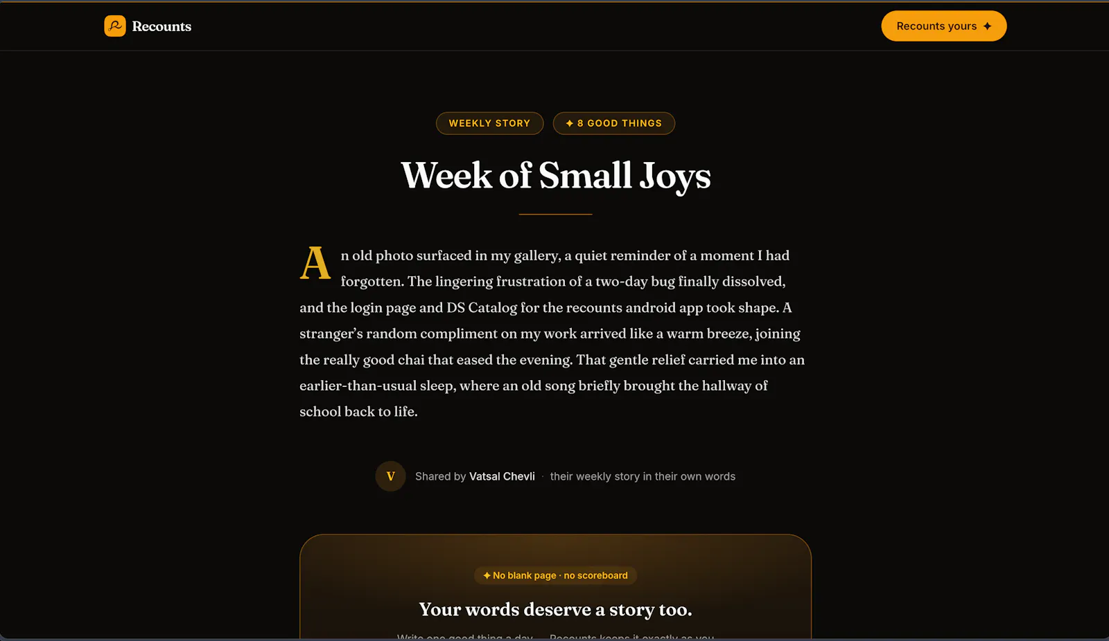 Recounts screenshot 4
