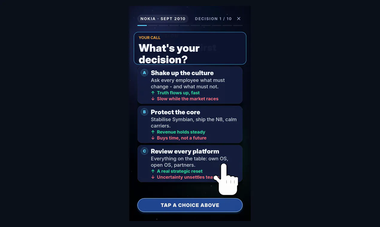 CEO Decision gallery image