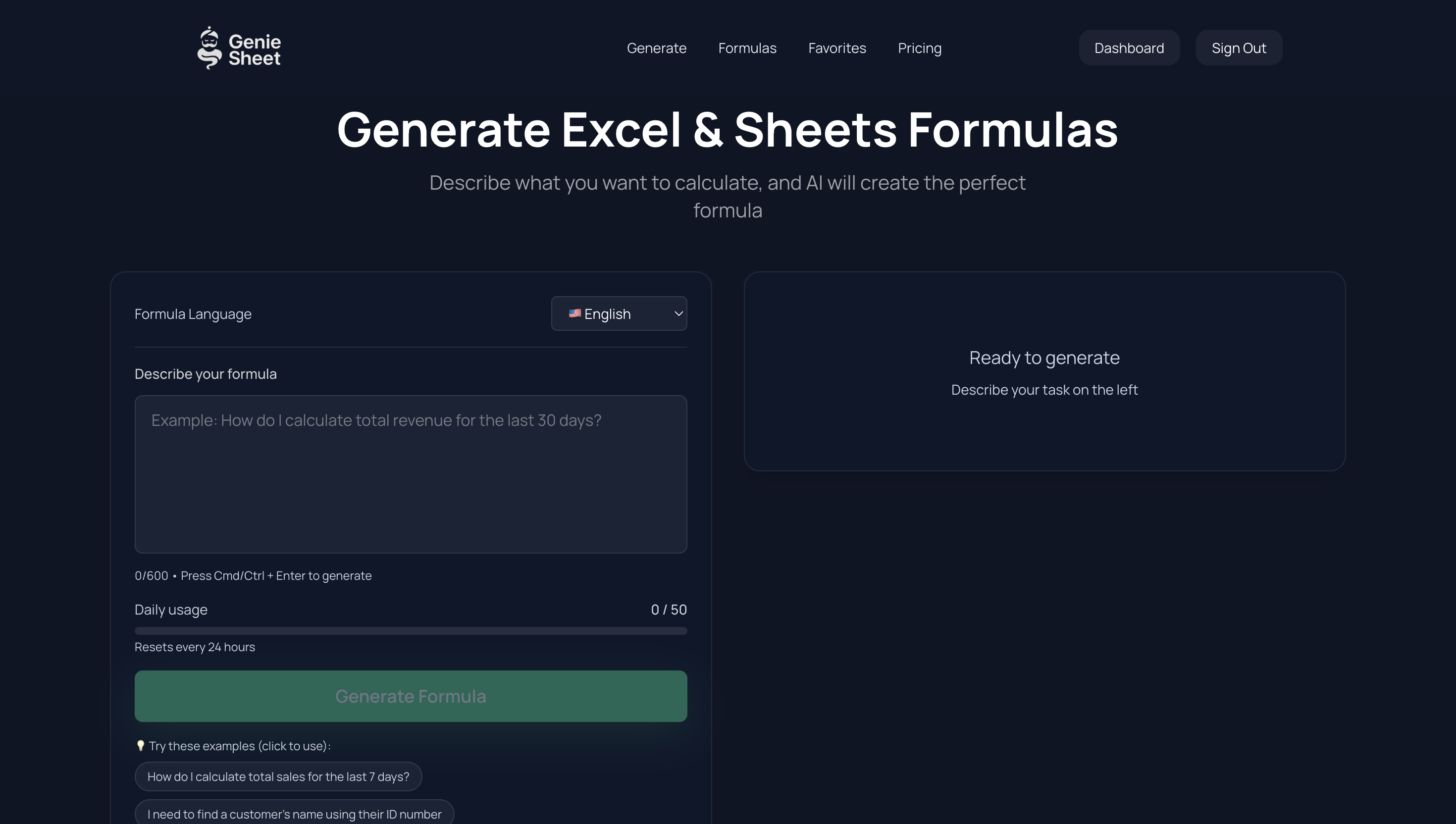 GenieSheet gallery image