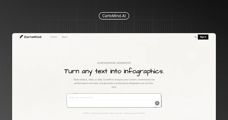CartoMind screenshot 2