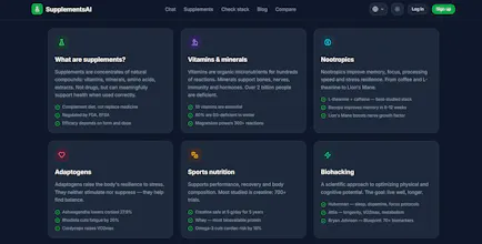 SupplementsAI gallery image