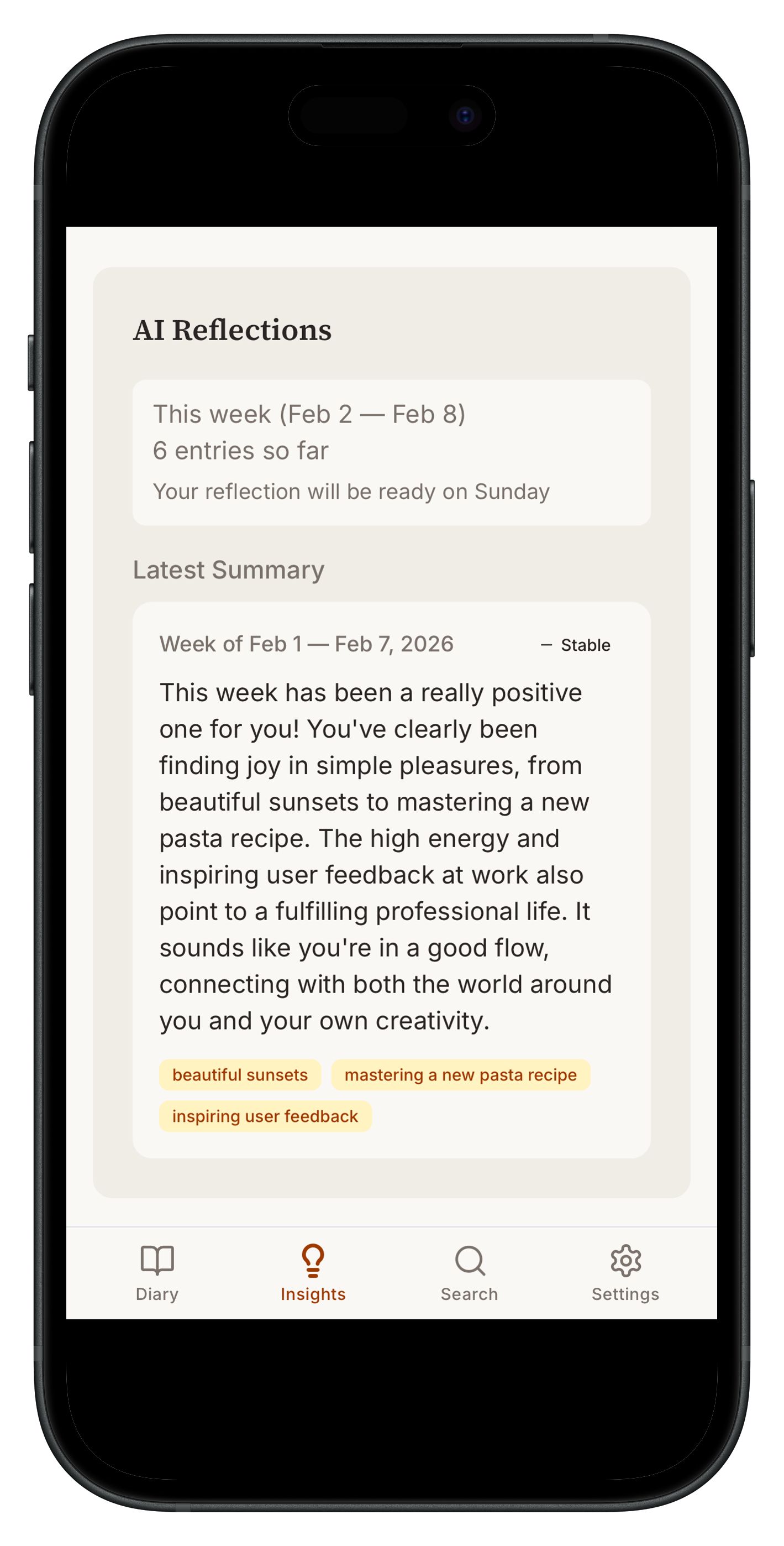One Line Diary gallery image