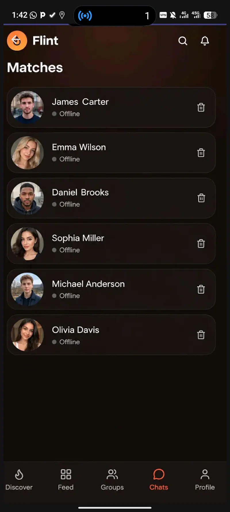 Flint  screenshot 2