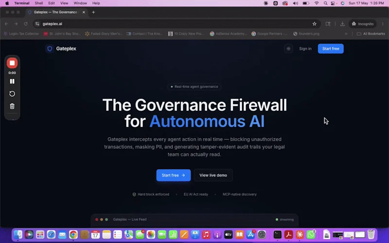 Gateplex screenshot 1 (video preview)