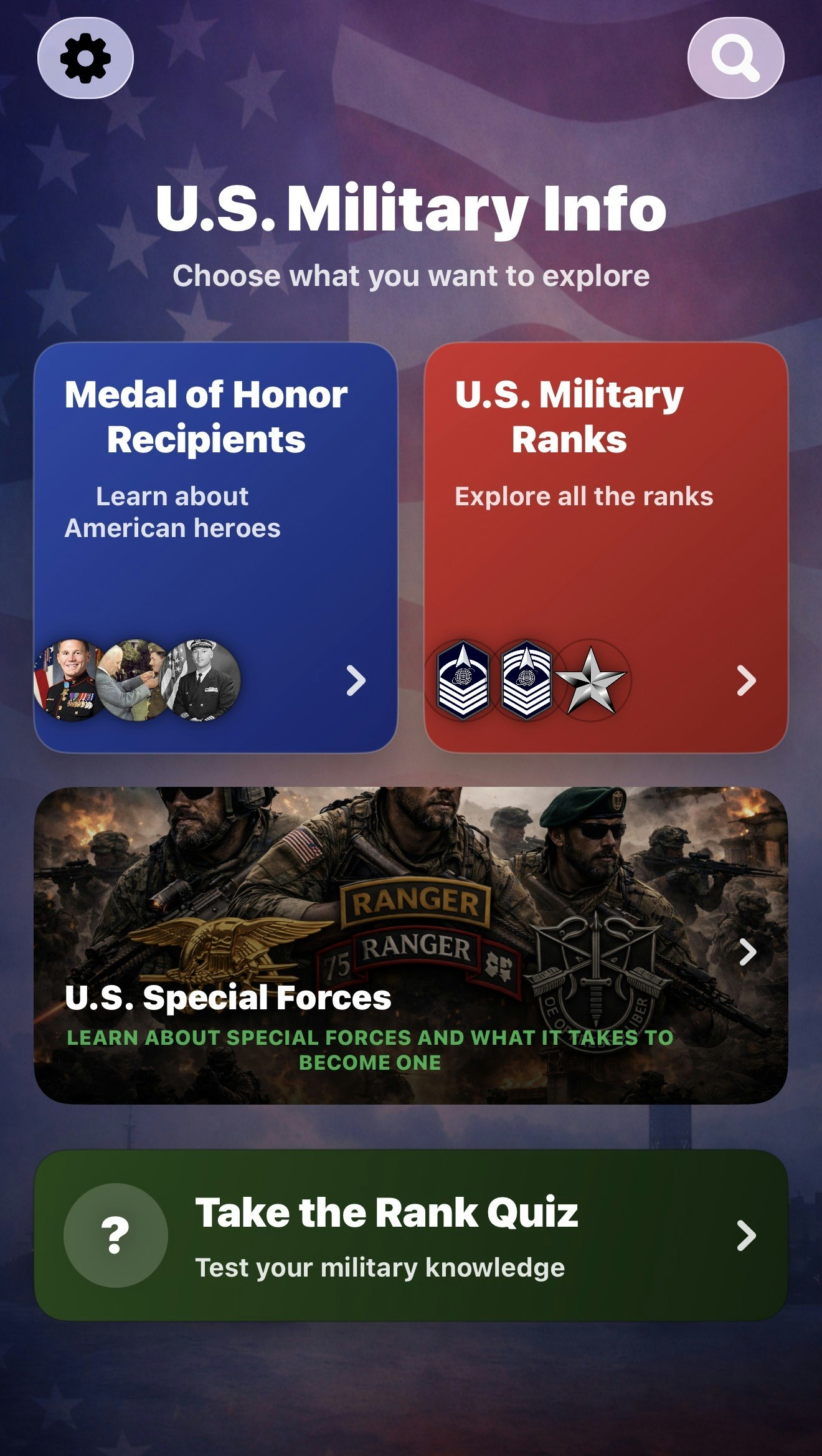 US Military Ranks Quiz gallery image