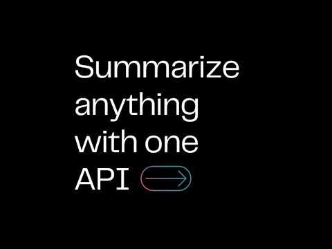 startuptile Summary.sh-The Summarize Anything API