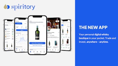 Imagem de alta qualidade mostrando uma variedade de destilados premium disponíveis no Spiritory, incluindo whiskies e vinhos de destilarias e vinícolas renomadas em todo o mundo.