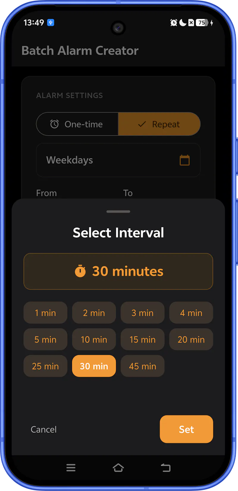 Batch Alarm Creator screenshot 5