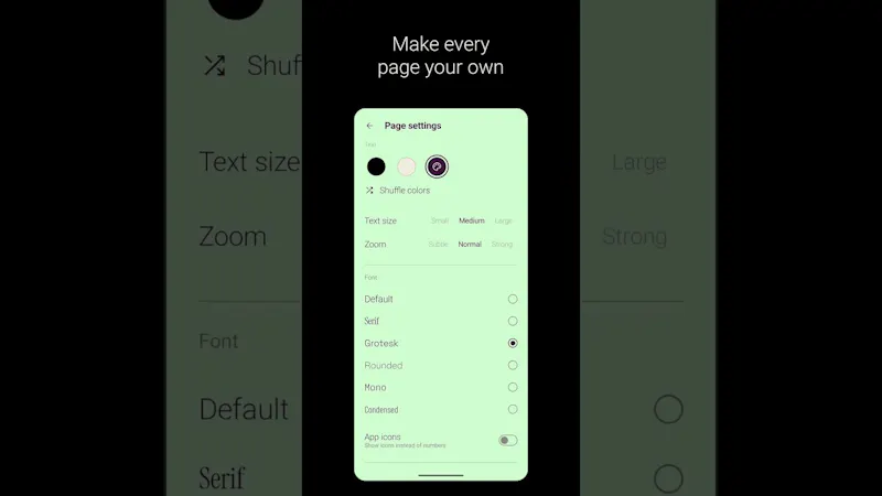 Char Launcher screenshot 1 (video preview)