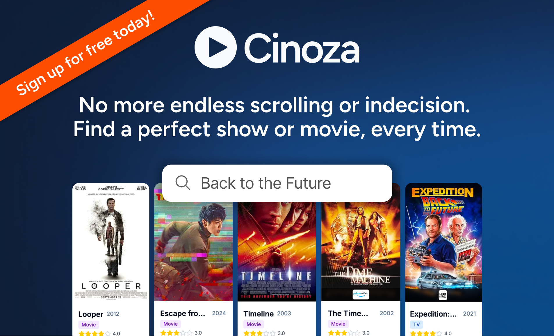 Cinoza - Main product screenshot demonstrating key features and user interface
