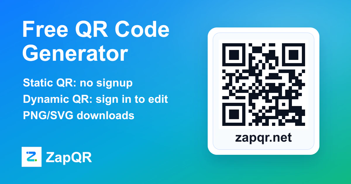 ZapQR 截图