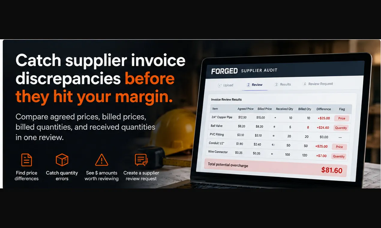 FORGED Supplier Audit gallery image