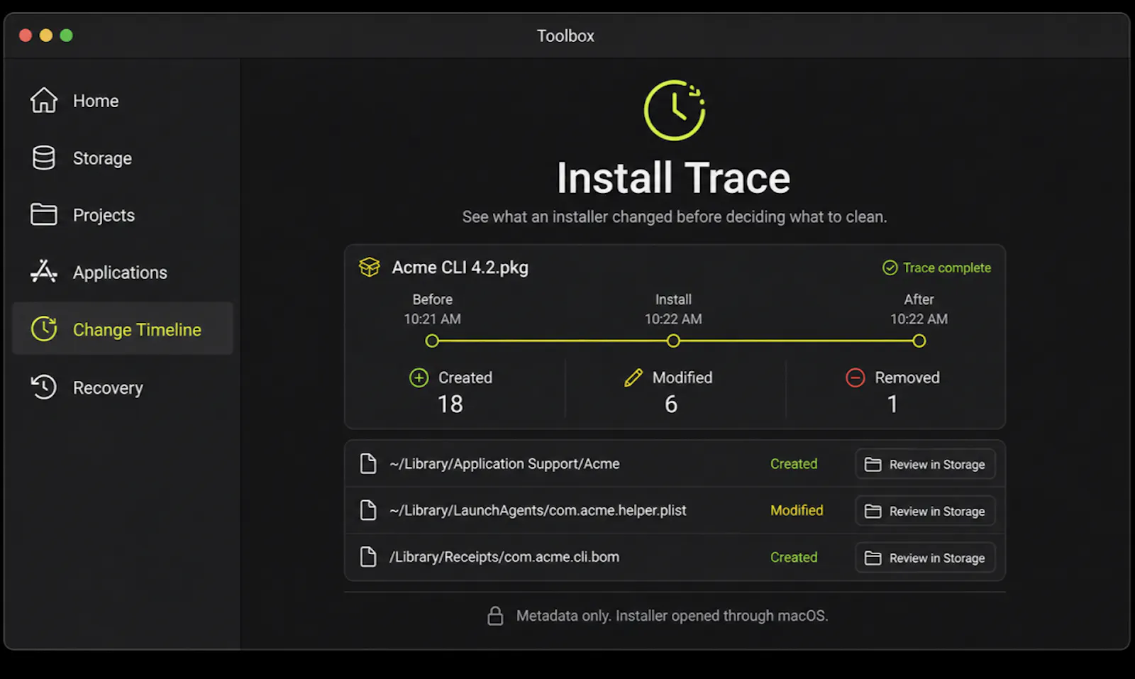 Toolbox screenshot 3
