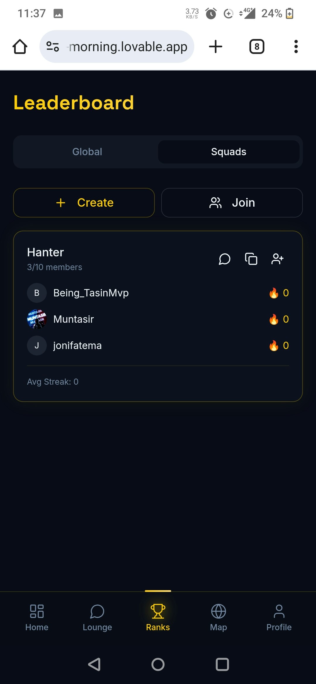 Morning Masters  - Screenshot 2 showing product features and functionality