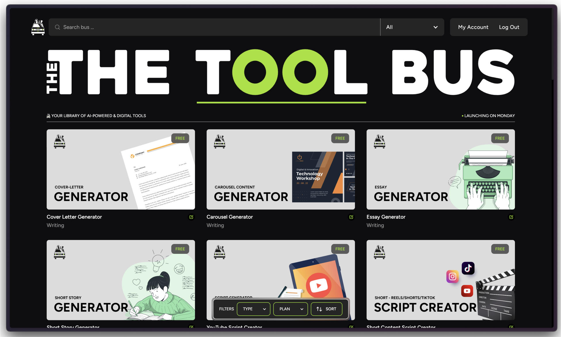 TheToolBus.ai - Thetoolbus.ai: Tek durak AI ve Dijital Araçlar Platformunuz medya 2
