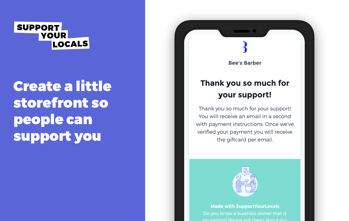 SupportYourLocals gallery image