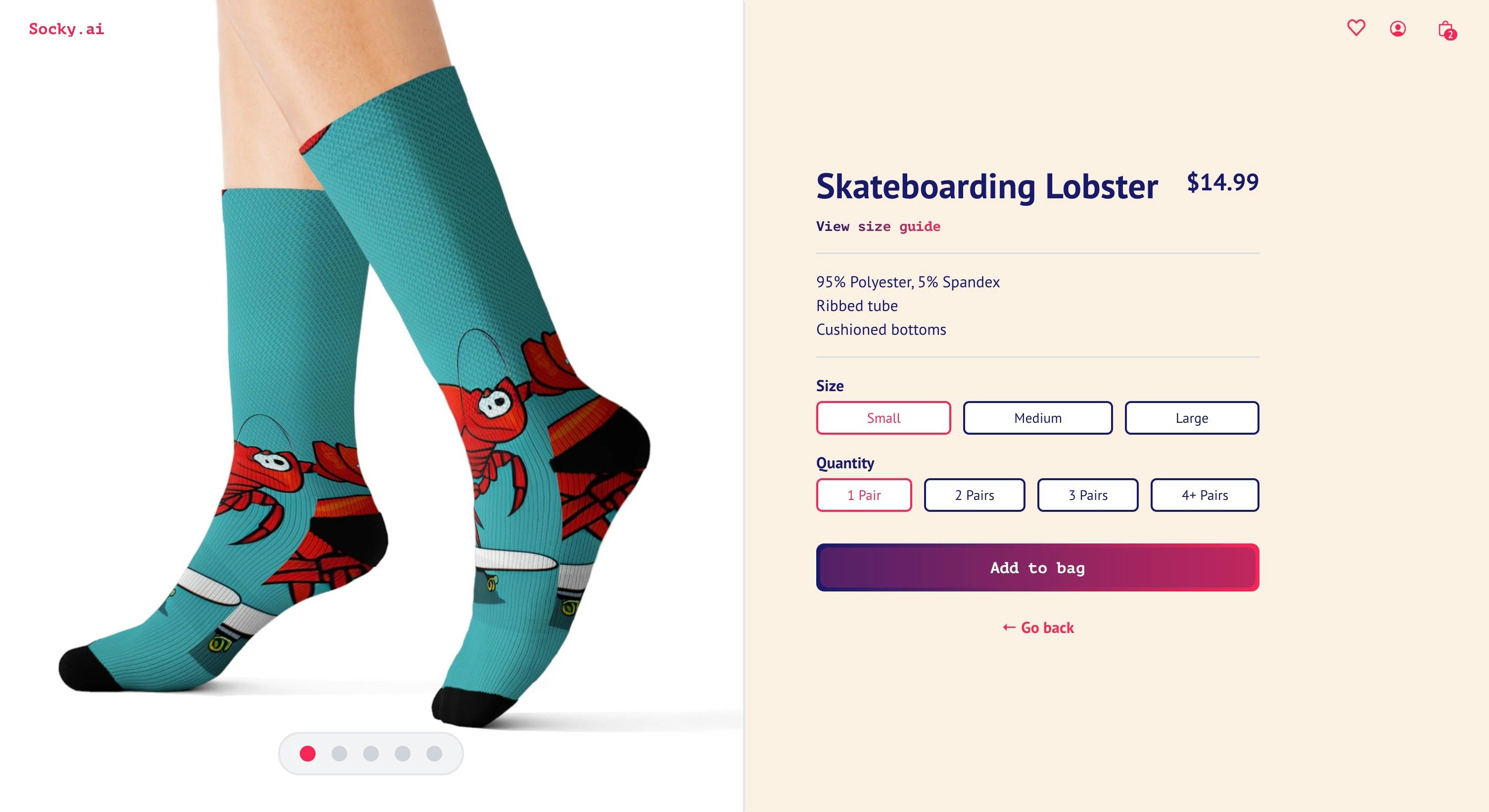 Socky.ai - AI Designed Custom Socks media 6