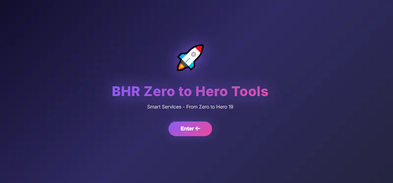  BHR Zero to Hero Tools screenshot 1