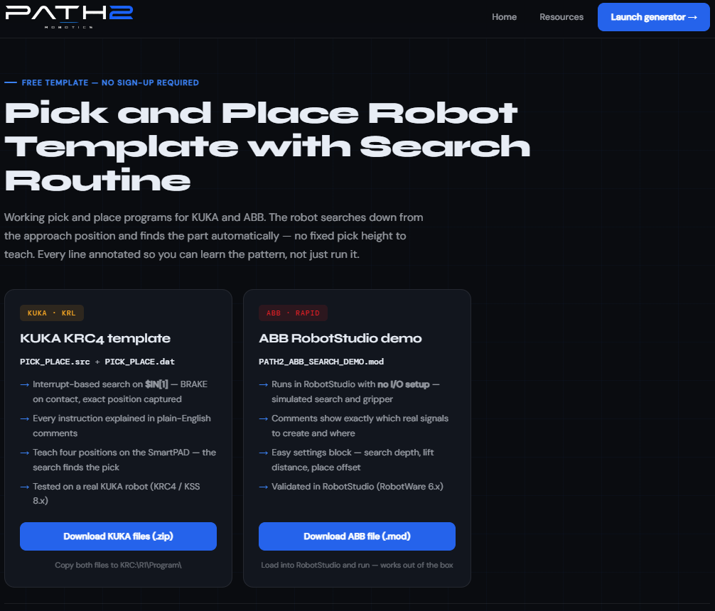 Robot Palletizing Software gallery image