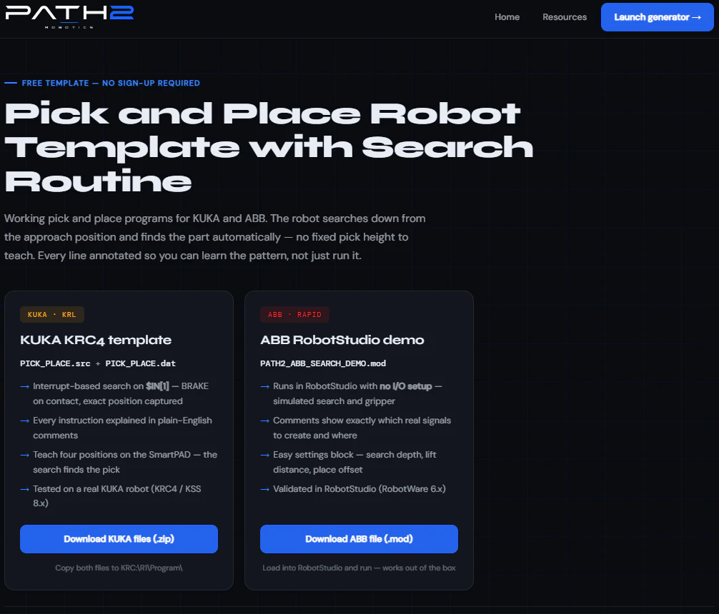 Robot Palletizing Software screenshot 3