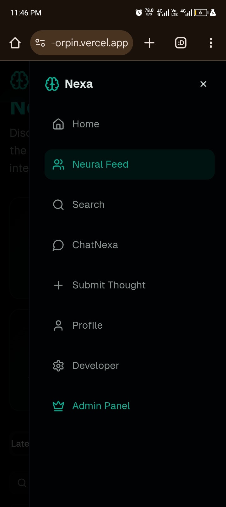 Nexa screenshot 4