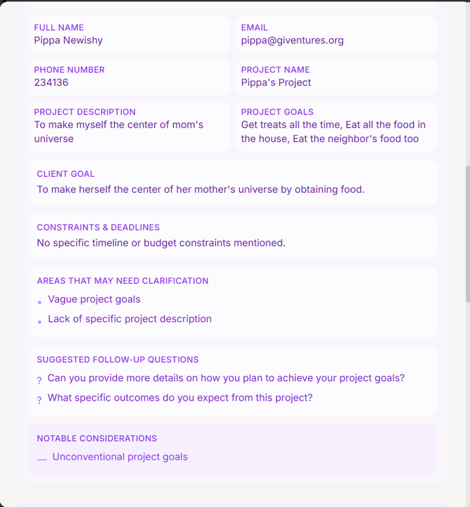 HeyIntake - Screenshot 3 showing product features and functionality