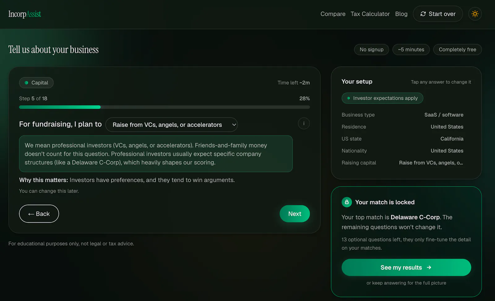 IncorpAssist screenshot 4