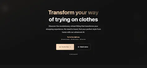 Virtual Fitting Room gallery image