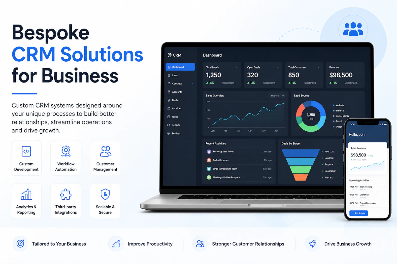 CRM Development Services screenshot 1