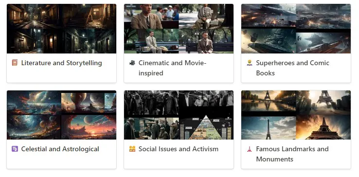 Mid Journey Prompts Bundle  gallery image