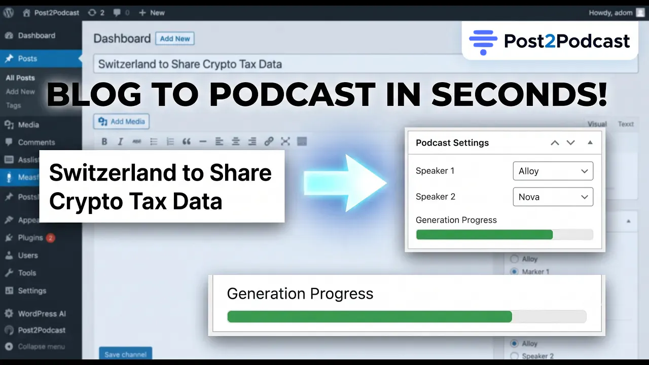 Post2Podcast With ElevenLabs Voices gallery image