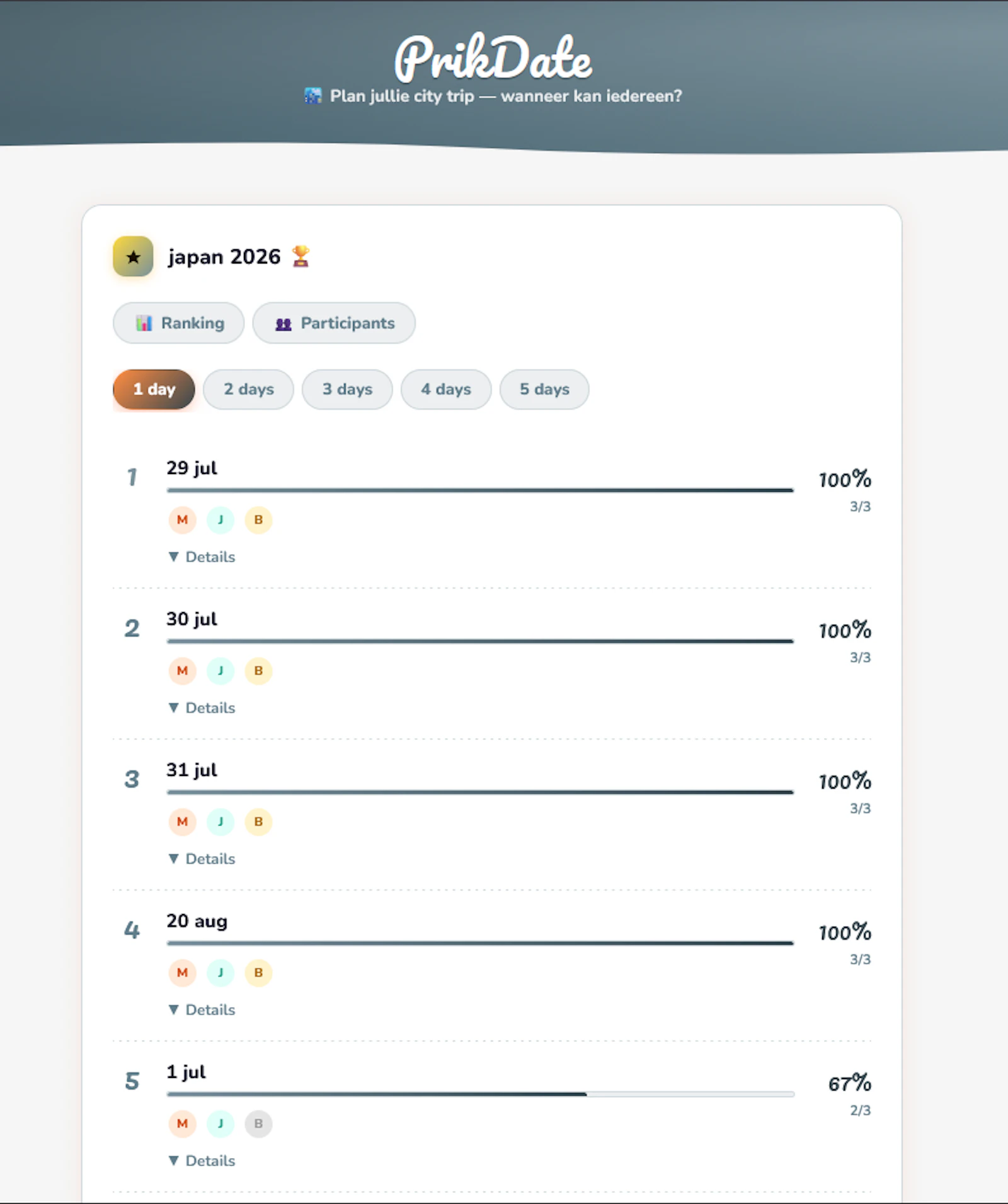 PrikDate screenshot 5