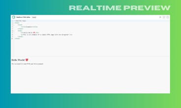 Realtime HTML Editor 2.0 gallery image