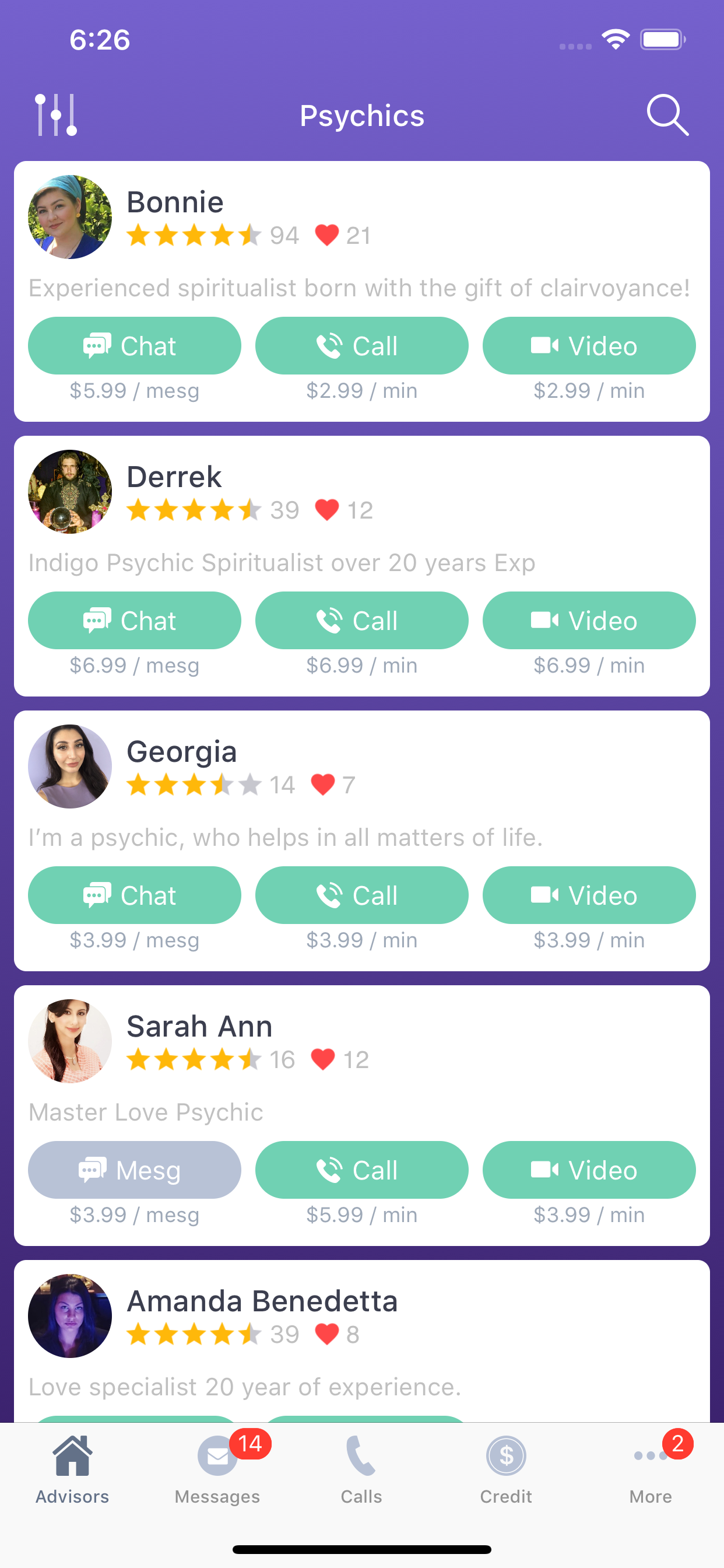 Live Psychic Chat gallery image