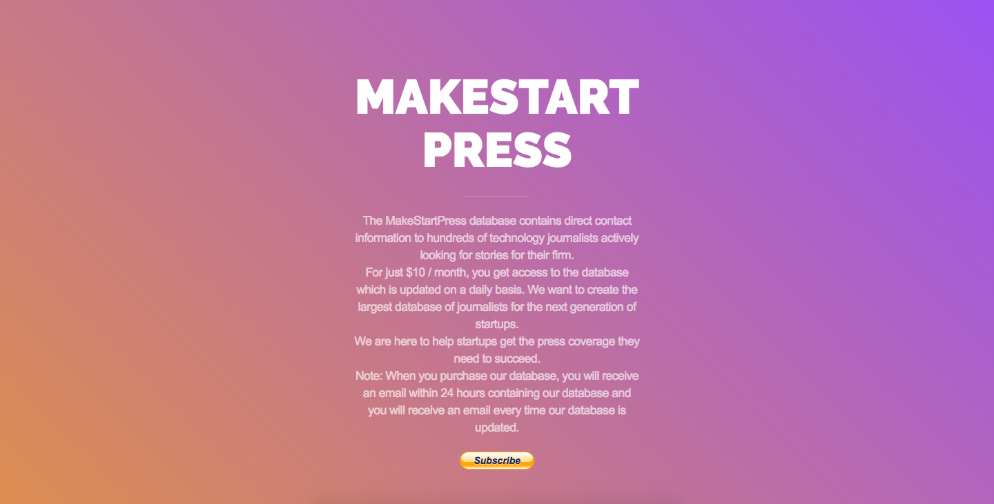 Make Start Press gallery image