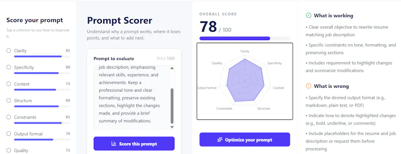 PromptStudio screenshot 3