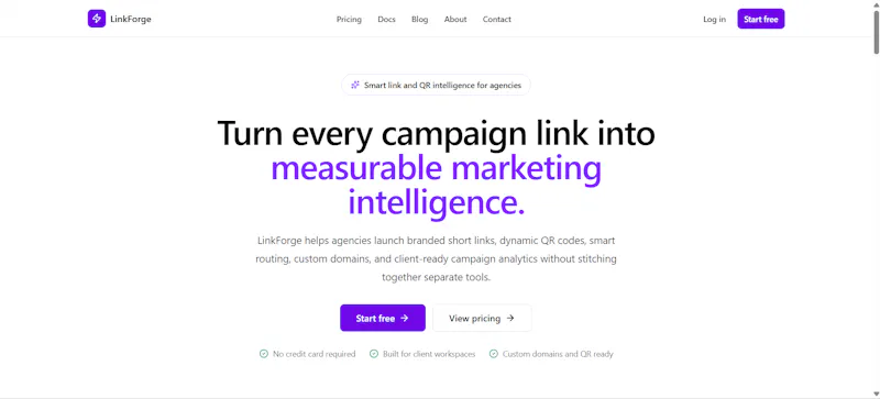 LinkForge screenshot 1
