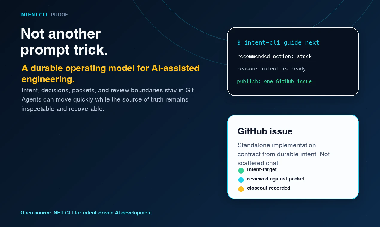 Intent CLI screenshot 2