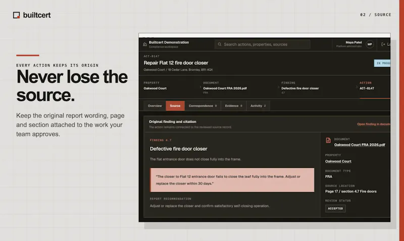 builtcert screenshot 2