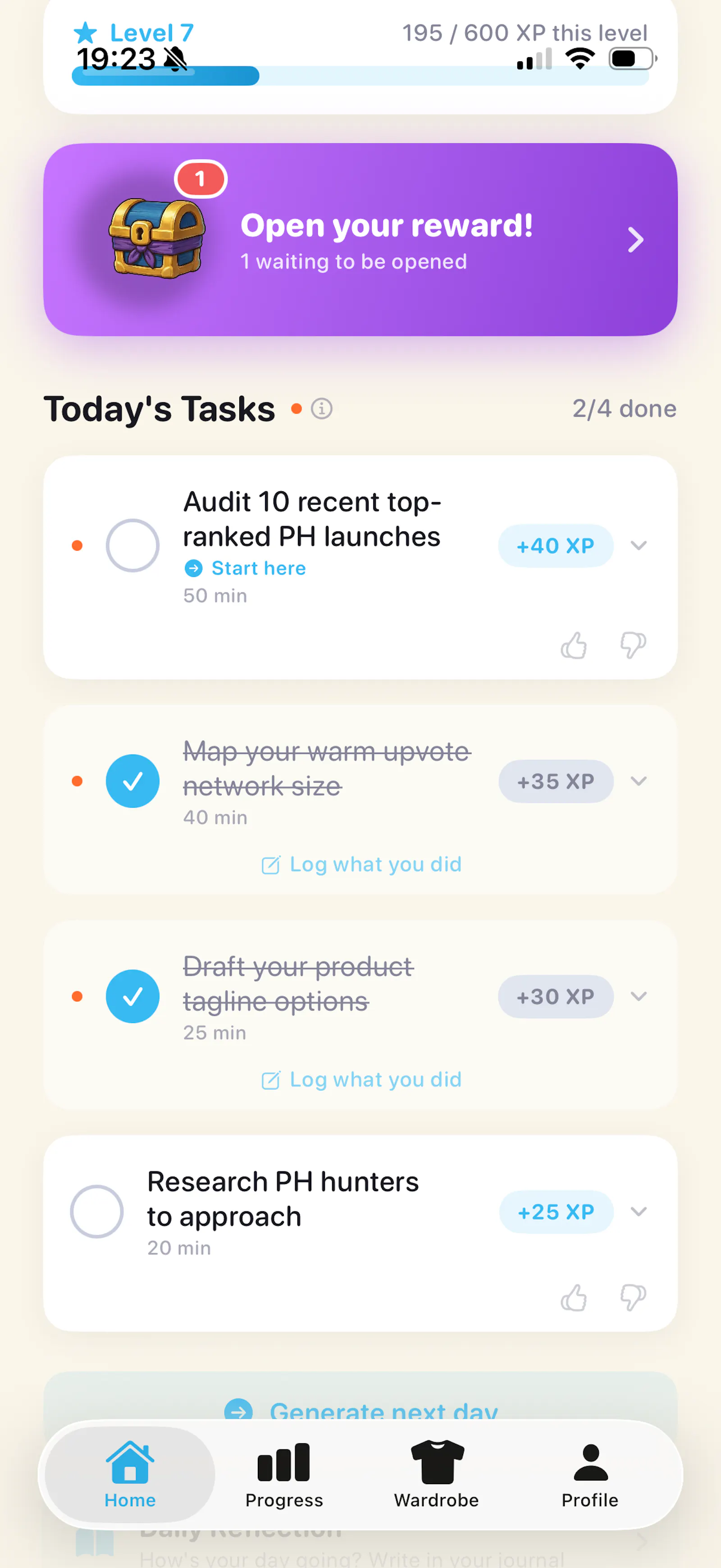 Dendedo - Achieve Your Goals screenshot 2