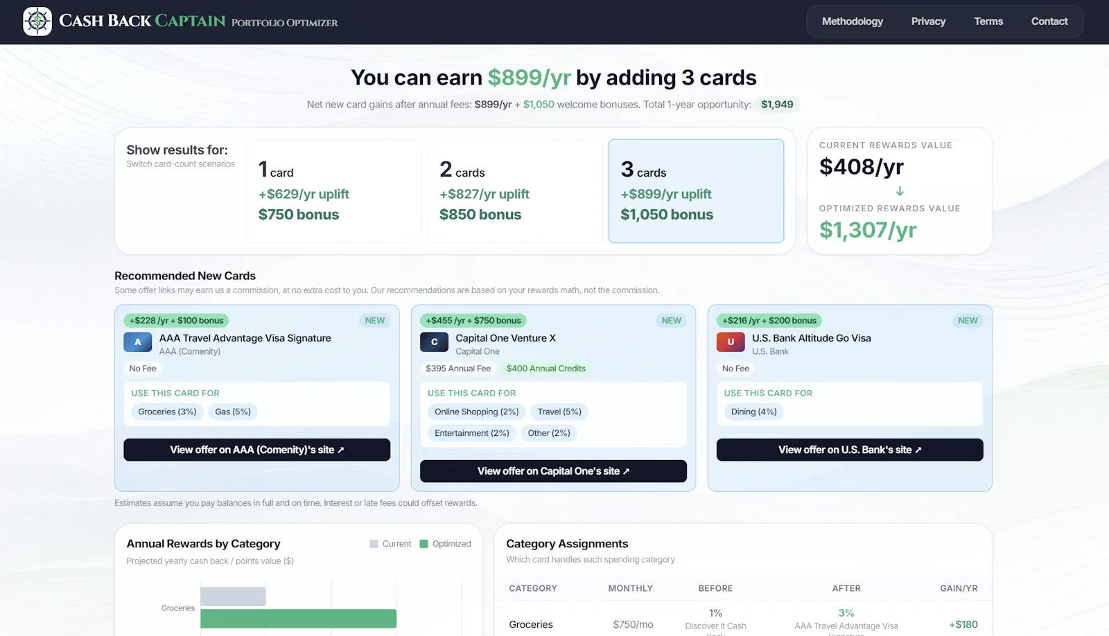 Cash Back Captain screenshot 2