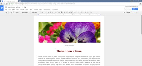 GOOGLE DOC PUBLISHER gallery image