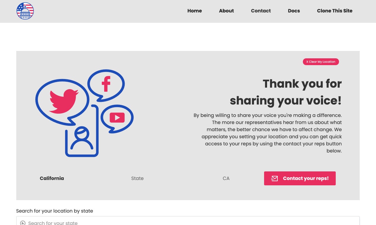 You can make a difference: Vote! gallery image