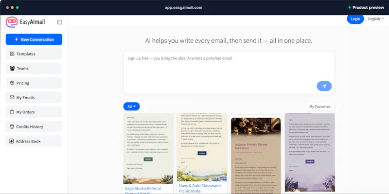 EasyAImail screenshot 3