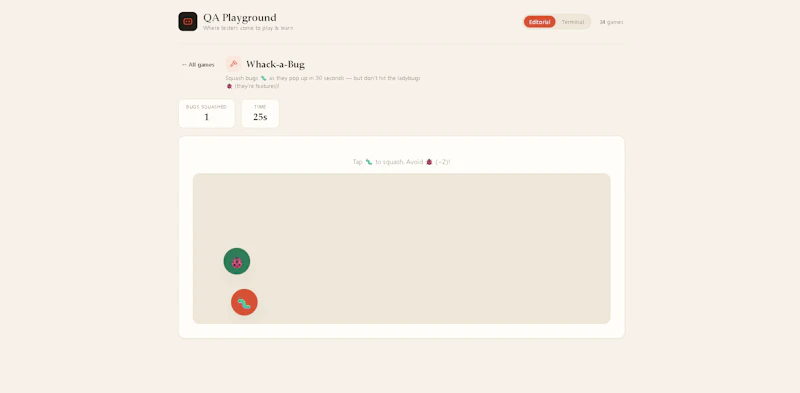 QA Playground screenshot 6