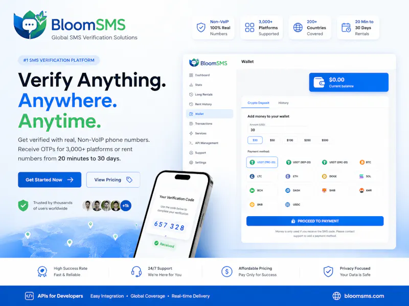 BloomSMS screenshot 1